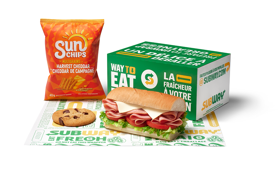 SUBWAY Box Lunch Meal &ndash; 6-inch