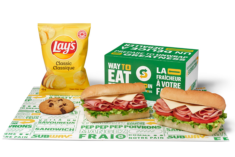 SUBWAY Box Lunch Meal category